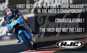FIRST VICTORY OF OUR RIDER JORGE NAVARRO IN THE MOTO 3 CHAMPIONSHIP !